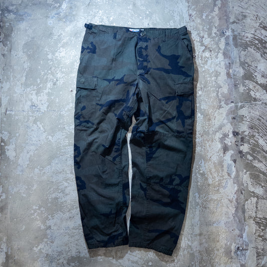 PROPPER BDUウッドランドカモパンツ 黒染め LARGE-REGULAR