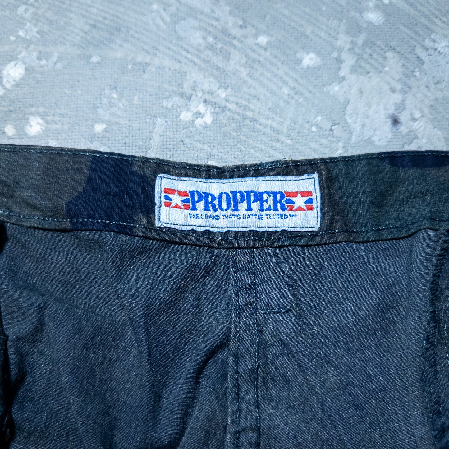 PROPPER BDUウッドランドカモパンツ 黒染め LARGE-REGULAR