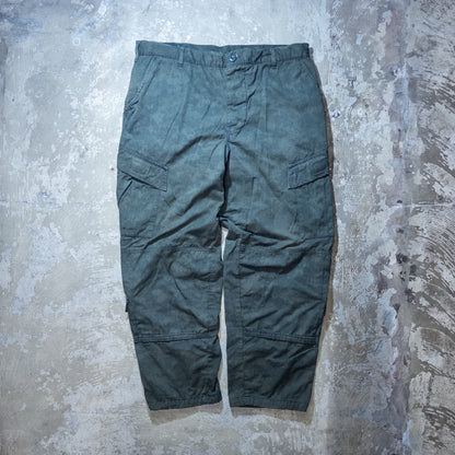 US.ARMY BDUウッドランドカモパンツ 黒染め LARGE-SHORT