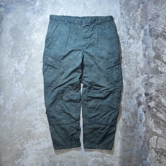 US.ARMY BDUウッドランドカモパンツ 黒染め LARGE-SHORT
