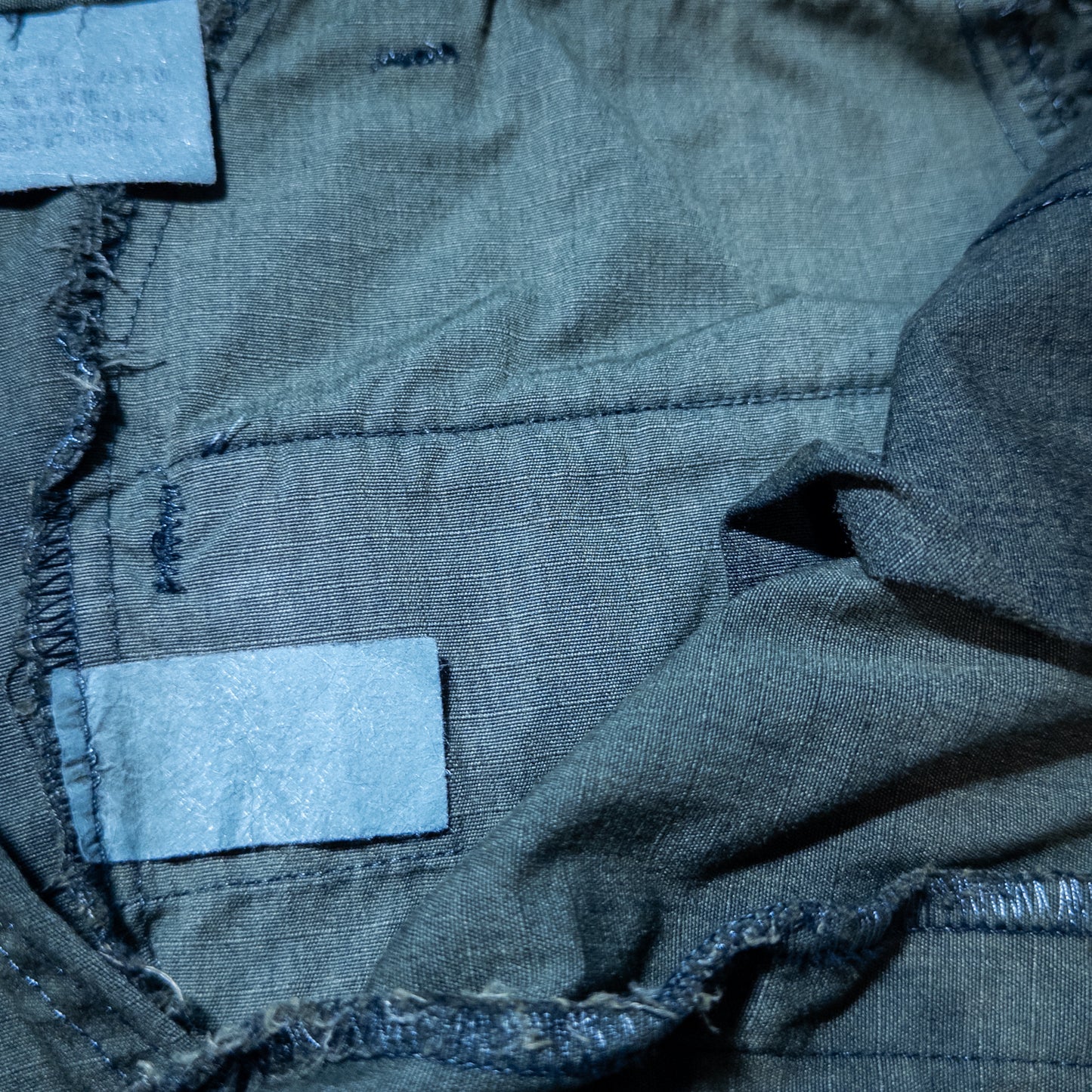 US.ARMY BDUウッドランドカモパンツ 黒染め LARGE-SHORT