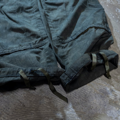 US.ARMY BDUウッドランドカモパンツ 黒染め LARGE-SHORT