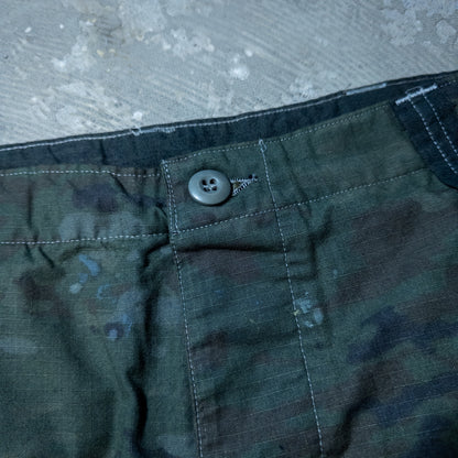 US.ARMY IHWCU ウッドランドカモパンツ 黒染め LARGE-REGULAR