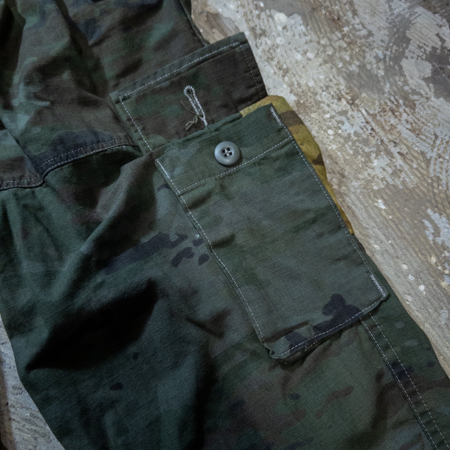 US.ARMY IHWCU ウッドランドカモパンツ 黒染め LARGE-REGULAR