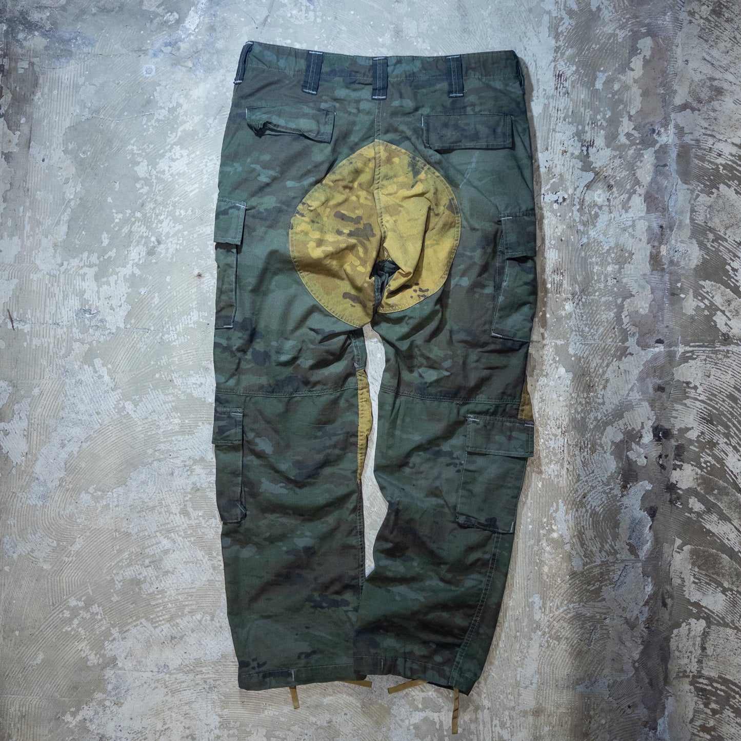 US.ARMY IHWCU ウッドランドカモパンツ 黒染め LARGE-REGULAR