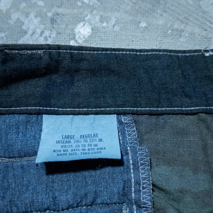US.ARMY IHWCU ウッドランドカモパンツ 黒染め LARGE-REGULAR