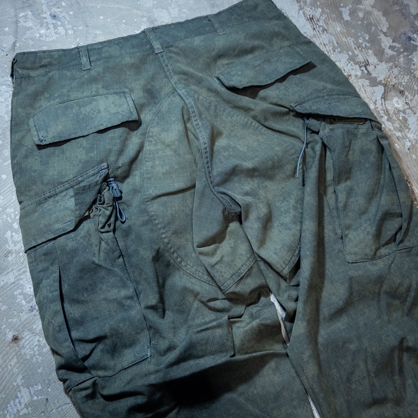 US.ARMY ACU WOOLRICH デジタルカモパンツ 黒染め MEDIUM-REGULAR