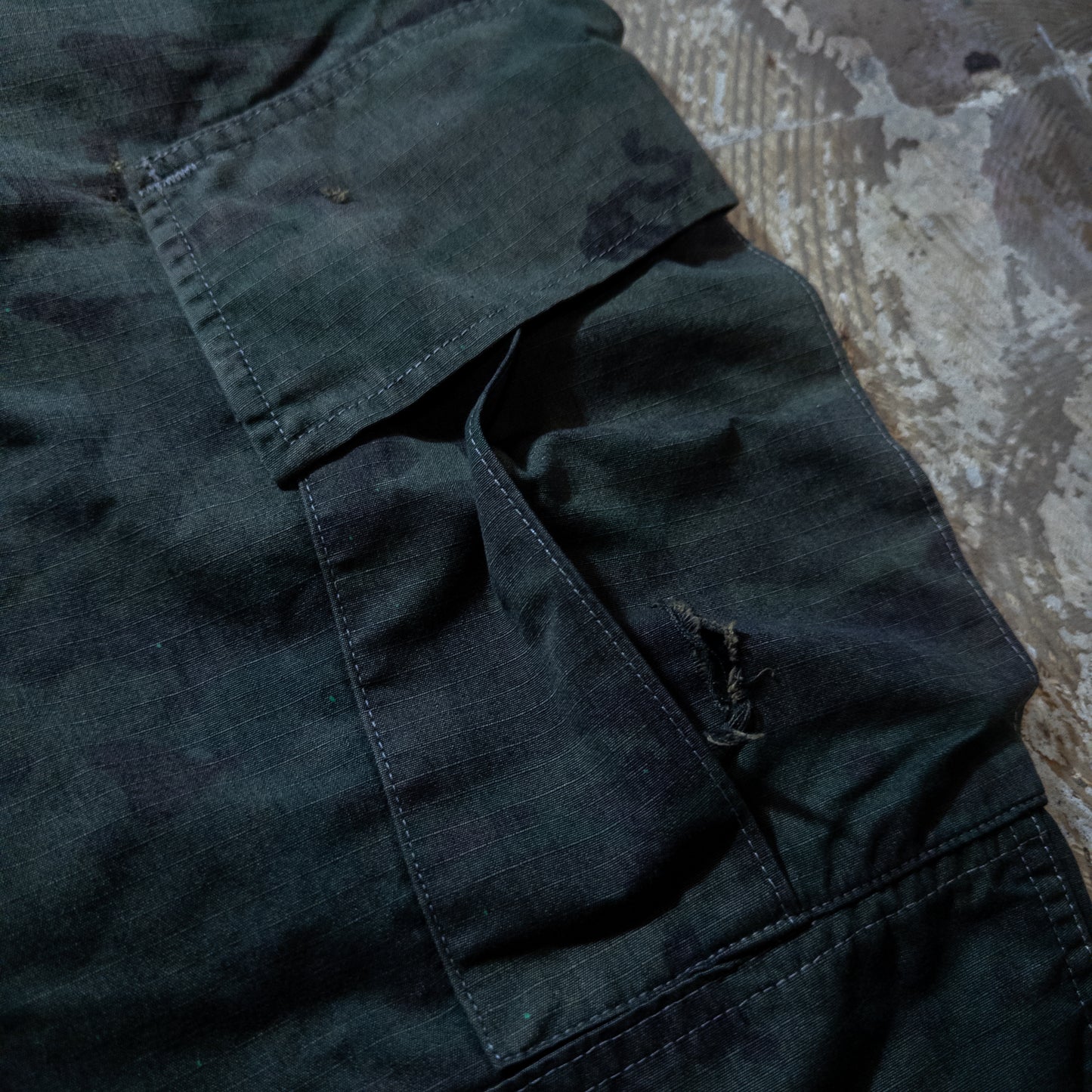 US.ARMY ACU ウッドランドカモパンツ 黒染め MEDIUM-REGULAR