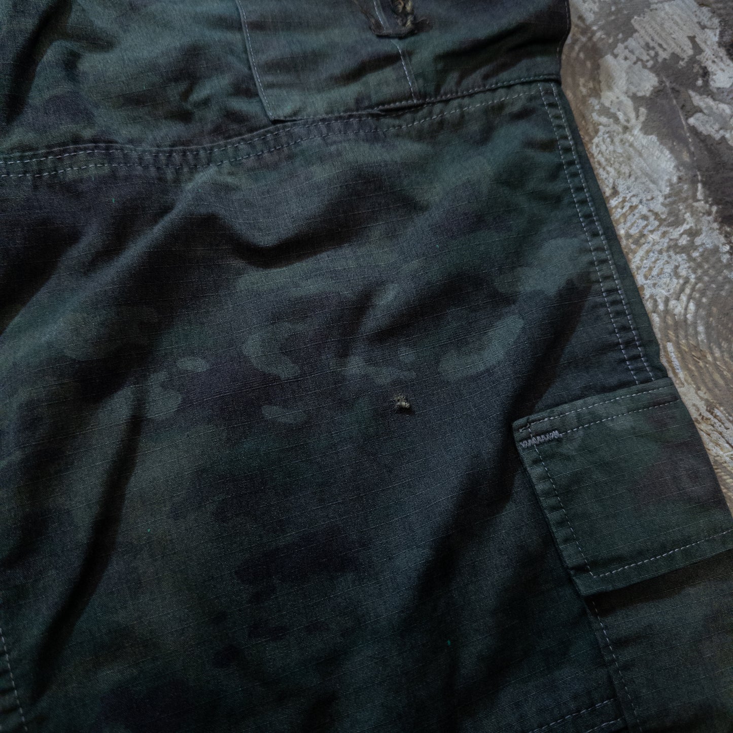 US.ARMY ACU ウッドランドカモパンツ 黒染め MEDIUM-REGULAR