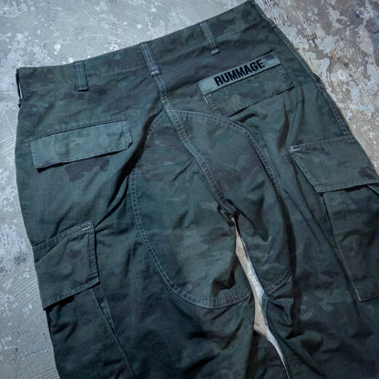 US.ARMY ACU ウッドランドカモパンツ 黒染め MEDIUM-REGULAR