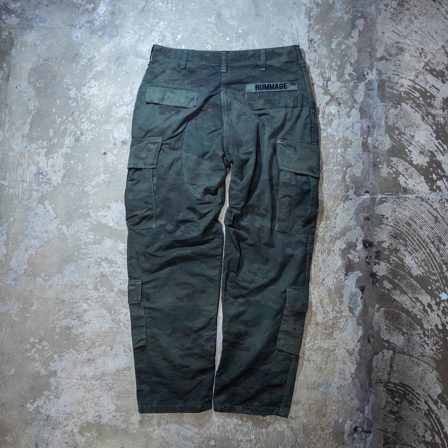 US.ARMY ACU ウッドランドカモパンツ 黒染め MEDIUM-REGULAR