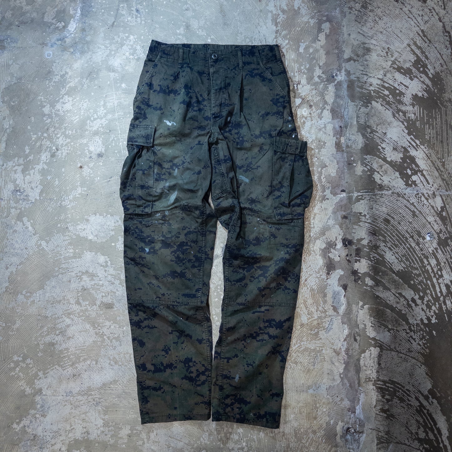 USMC MCCUU デジタルカモパンツ 黒染め SMALL-LONG