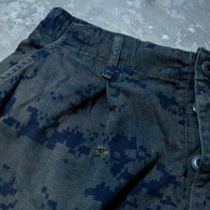 USMC MCCUU デジタルカモパンツ 黒染め SMALL-LONG