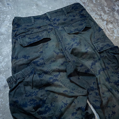 USMC MCCUU デジタルカモパンツ 黒染め SMALL-LONG