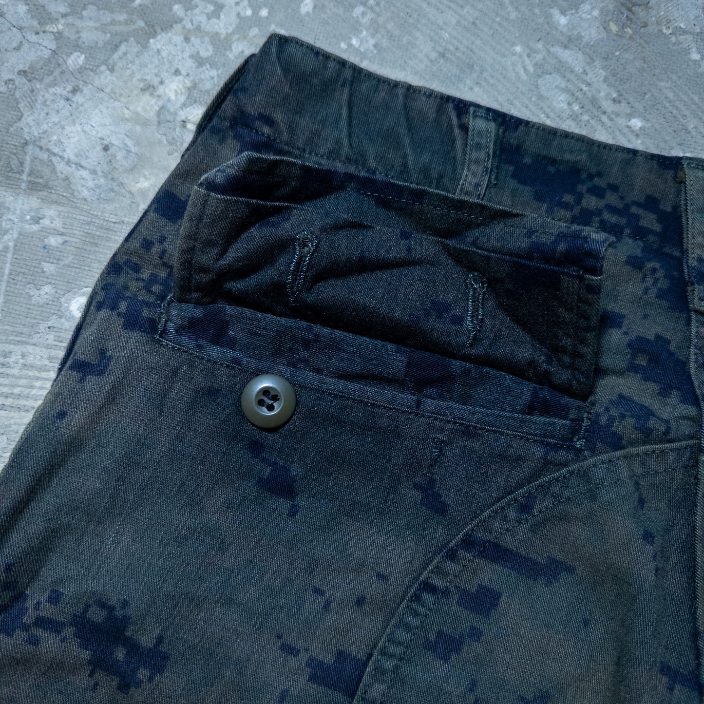 USMC MCCUU デジタルカモパンツ 黒染め SMALL-LONG