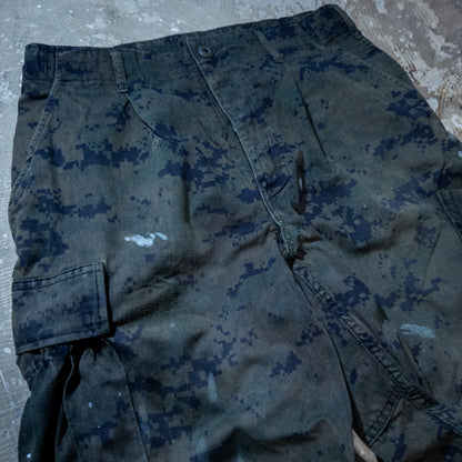 USMC MCCUU デジタルカモパンツ 黒染め SMALL-LONG