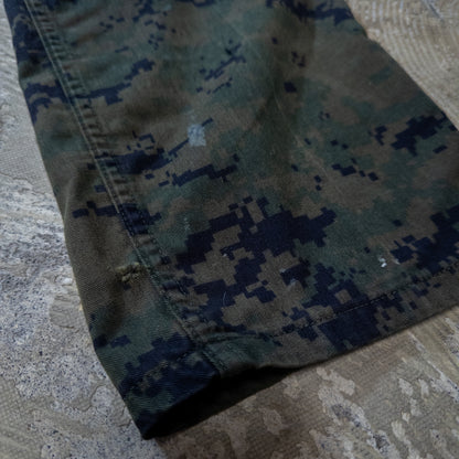USMC MCCUU デジタルカモパンツ 黒染め SMALL-LONG