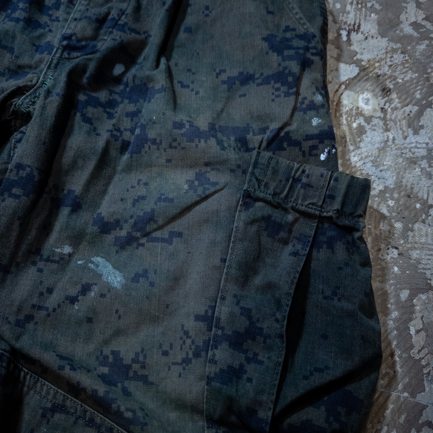 USMC MCCUU デジタルカモパンツ 黒染め SMALL-LONG