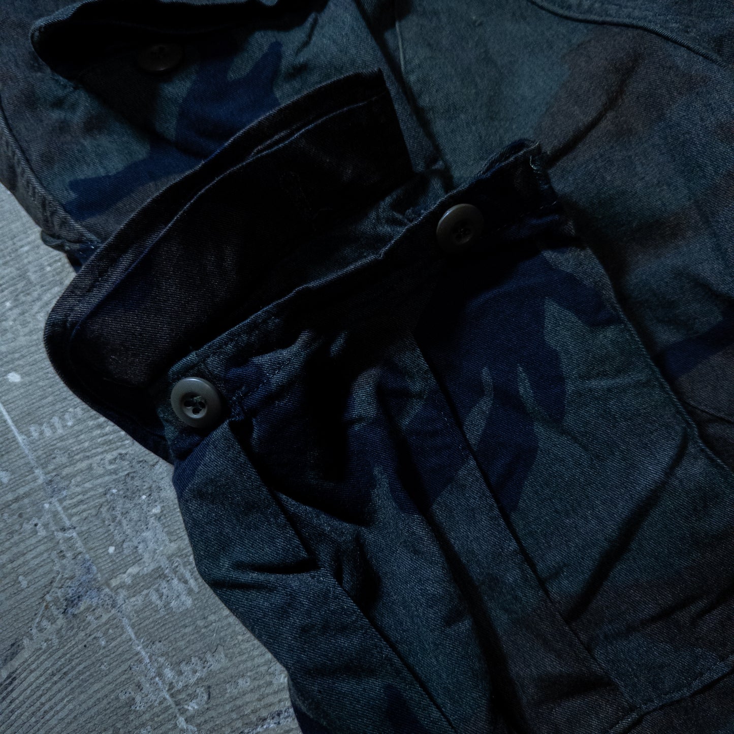 US.ARMY BDU ウッドランドカモパンツ 黒染め SMALL-LONG