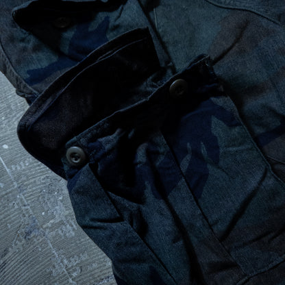 US.ARMY BDU ウッドランドカモパンツ 黒染め SMALL-LONG