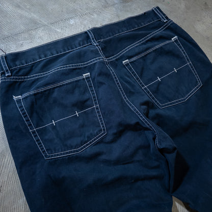 Polo Ralph Lauren ポロラルフローレン 650 STRAIGHT 黒染め コットンツイル 5ポケット チノパンツ