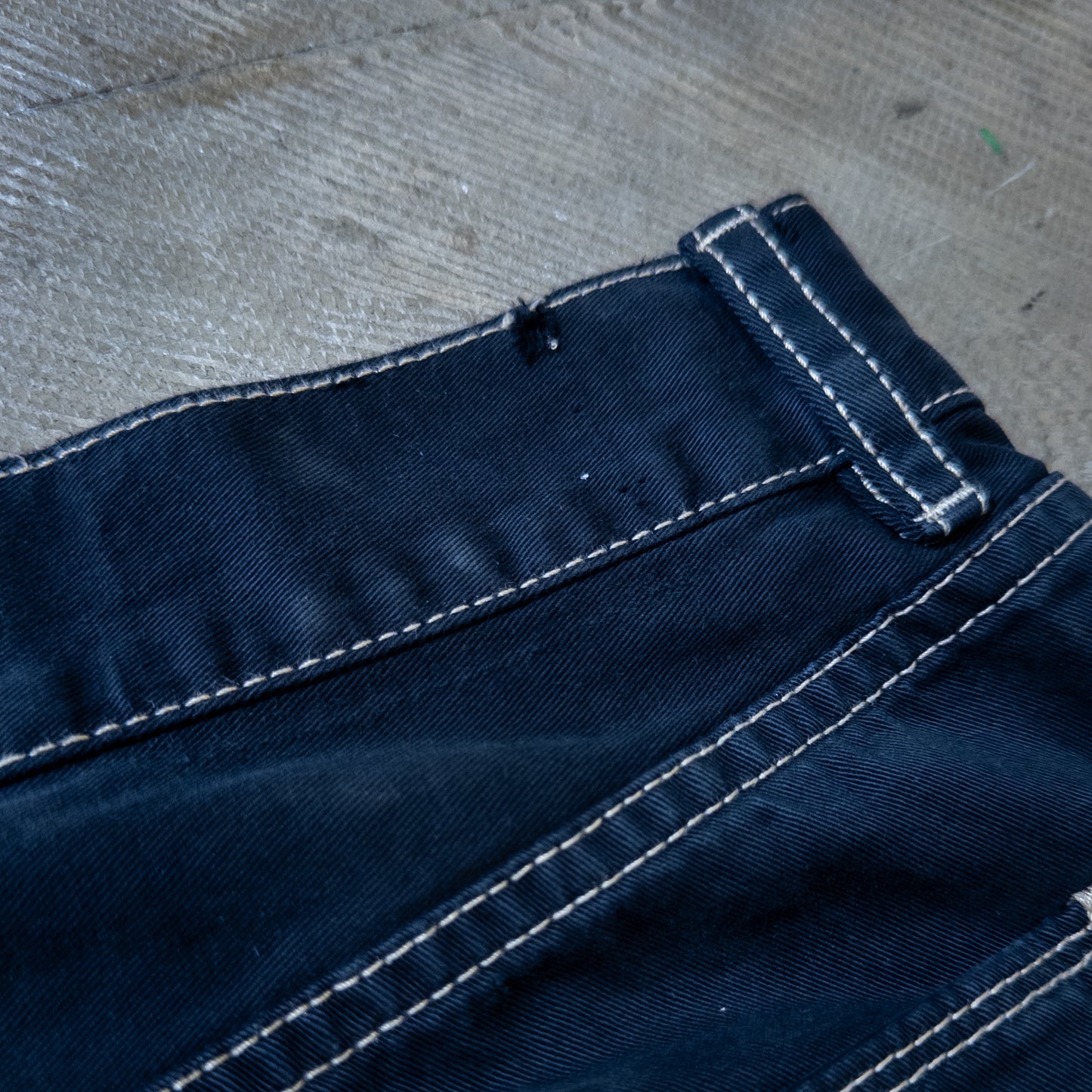 Polo Ralph Lauren ポロラルフローレン 650 STRAIGHT 黒染め コットンツイル 5ポケット チノパンツ