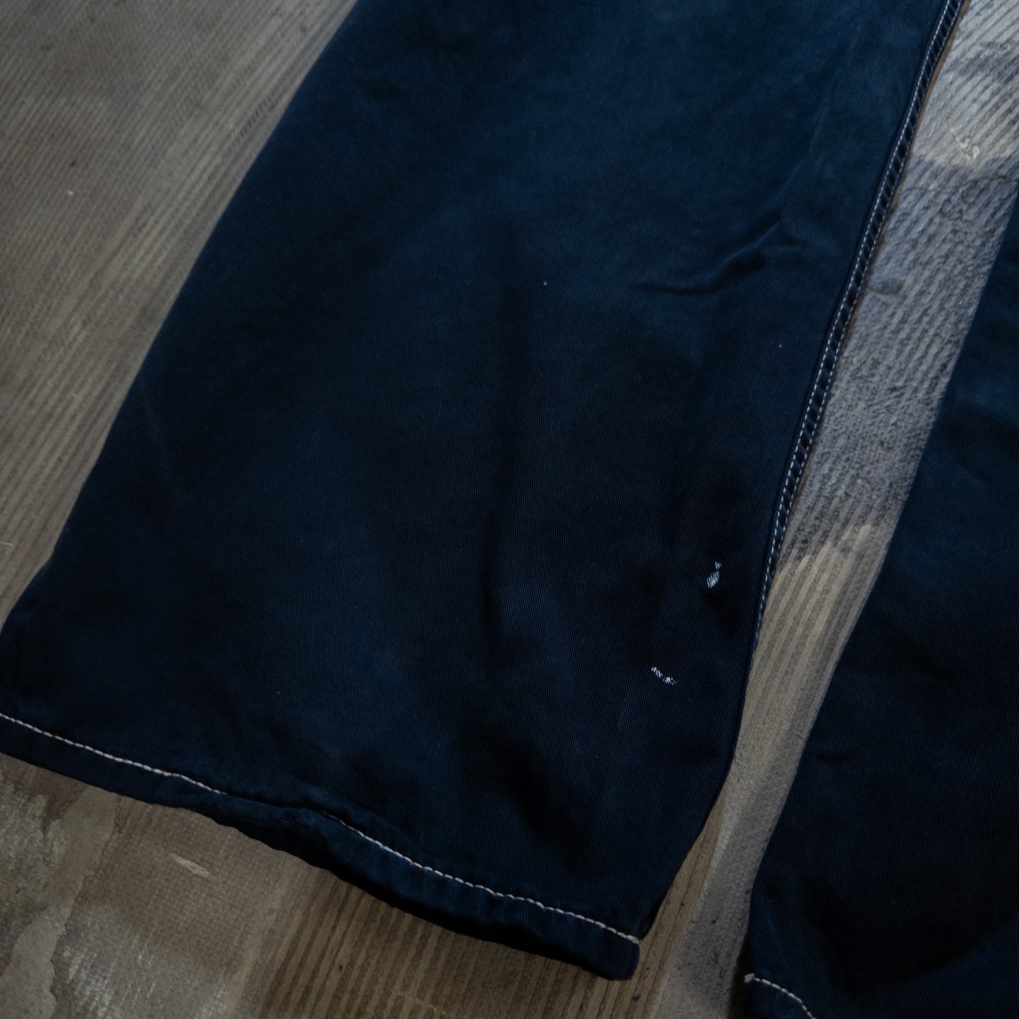 Polo Ralph Lauren ポロラルフローレン 650 STRAIGHT 黒染め コットンツイル 5ポケット チノパンツ