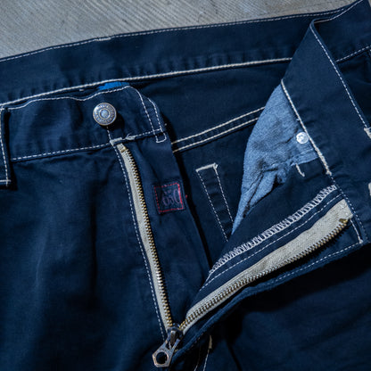 Polo Ralph Lauren ポロラルフローレン 650 STRAIGHT 黒染め コットンツイル 5ポケット チノパンツ