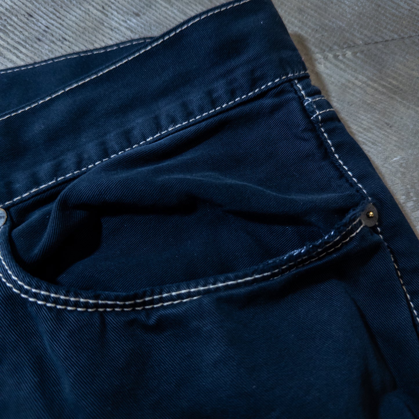 Polo Ralph Lauren ポロラルフローレン 650 STRAIGHT 黒染め コットンツイル 5ポケット チノパンツ