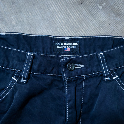 90-00年代 Polo Jeans Co. Ralph Lauren FREIGHTER コットン カーゴパンツ 33×32