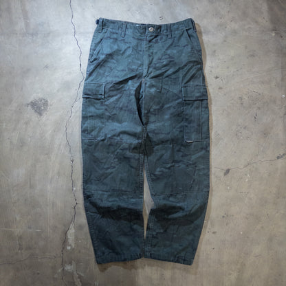 TRU-SPEC BDU カーゴパンツ カモ柄 黒染め MEDIUM-REGULAR