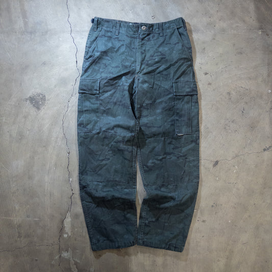 TRU-SPEC BDU カーゴパンツ カモ柄 黒染め MEDIUM-REGULAR