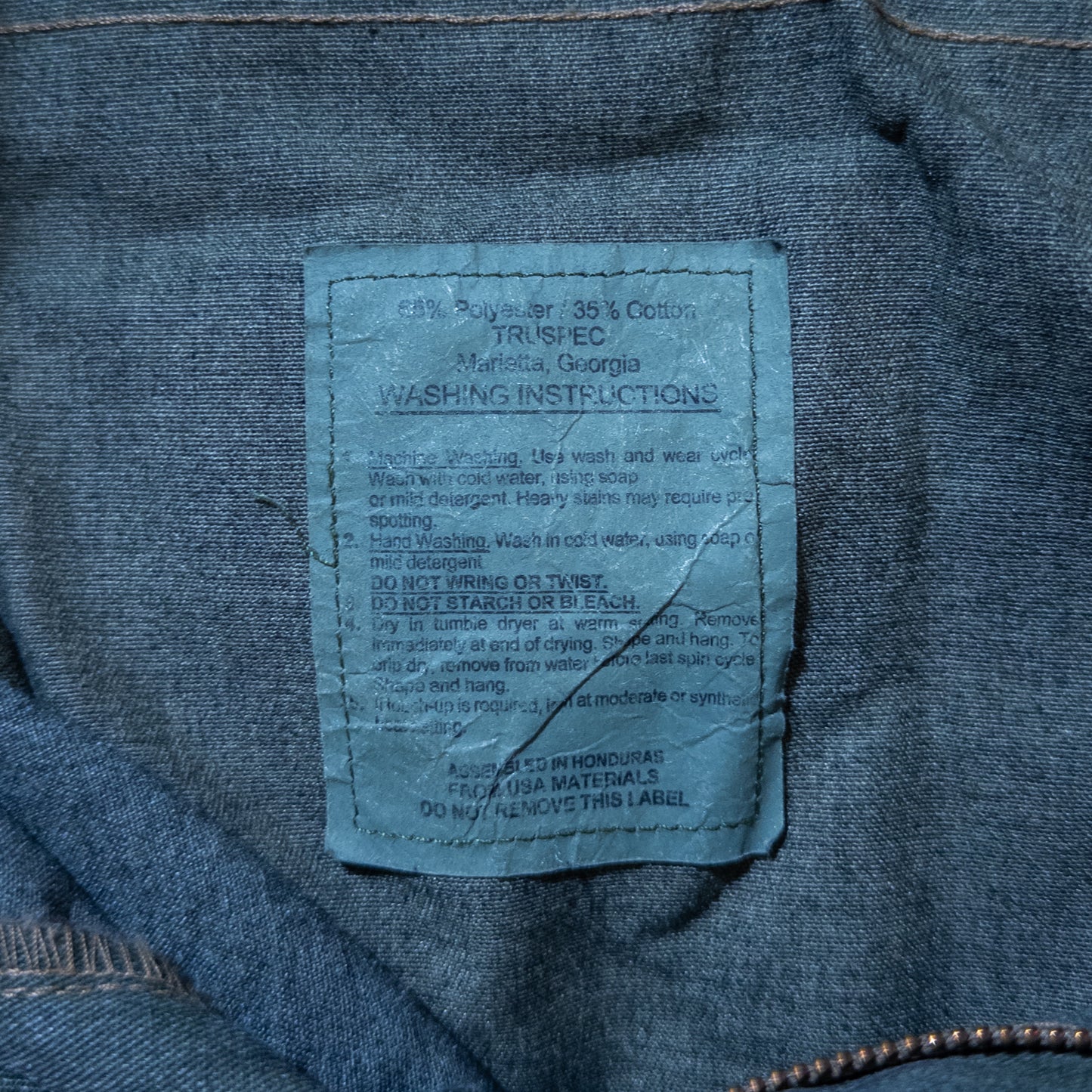 TRU-SPEC BDU カーゴパンツ カモ柄 黒染め MEDIUM-REGULAR