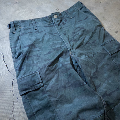 TRU-SPEC BDU カーゴパンツ カモ柄 黒染め MEDIUM-REGULAR