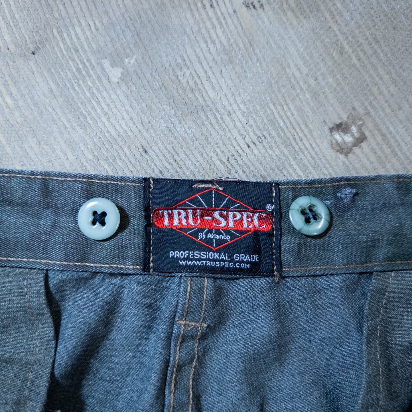 TRU-SPEC BDU カーゴパンツ カモ柄 黒染め MEDIUM-REGULAR