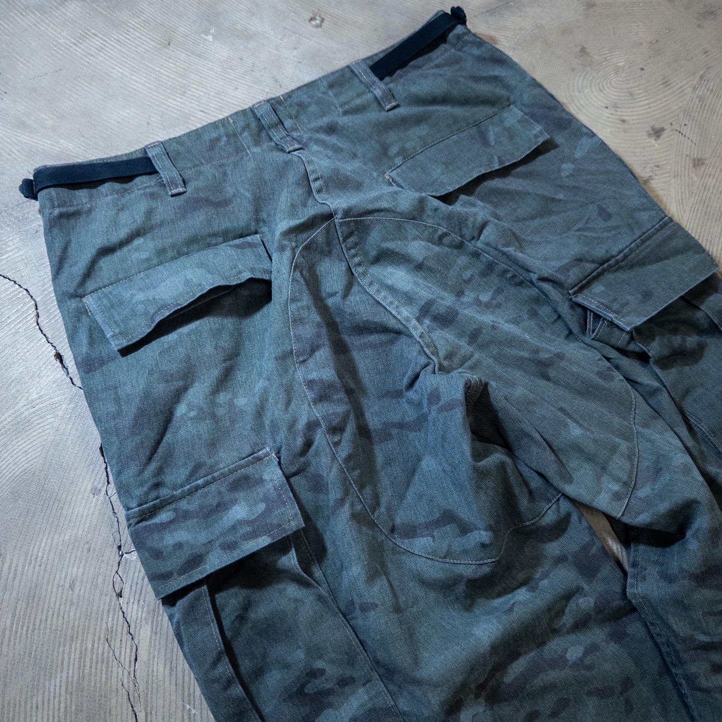TRU-SPEC BDU カーゴパンツ カモ柄 黒染め MEDIUM-REGULAR