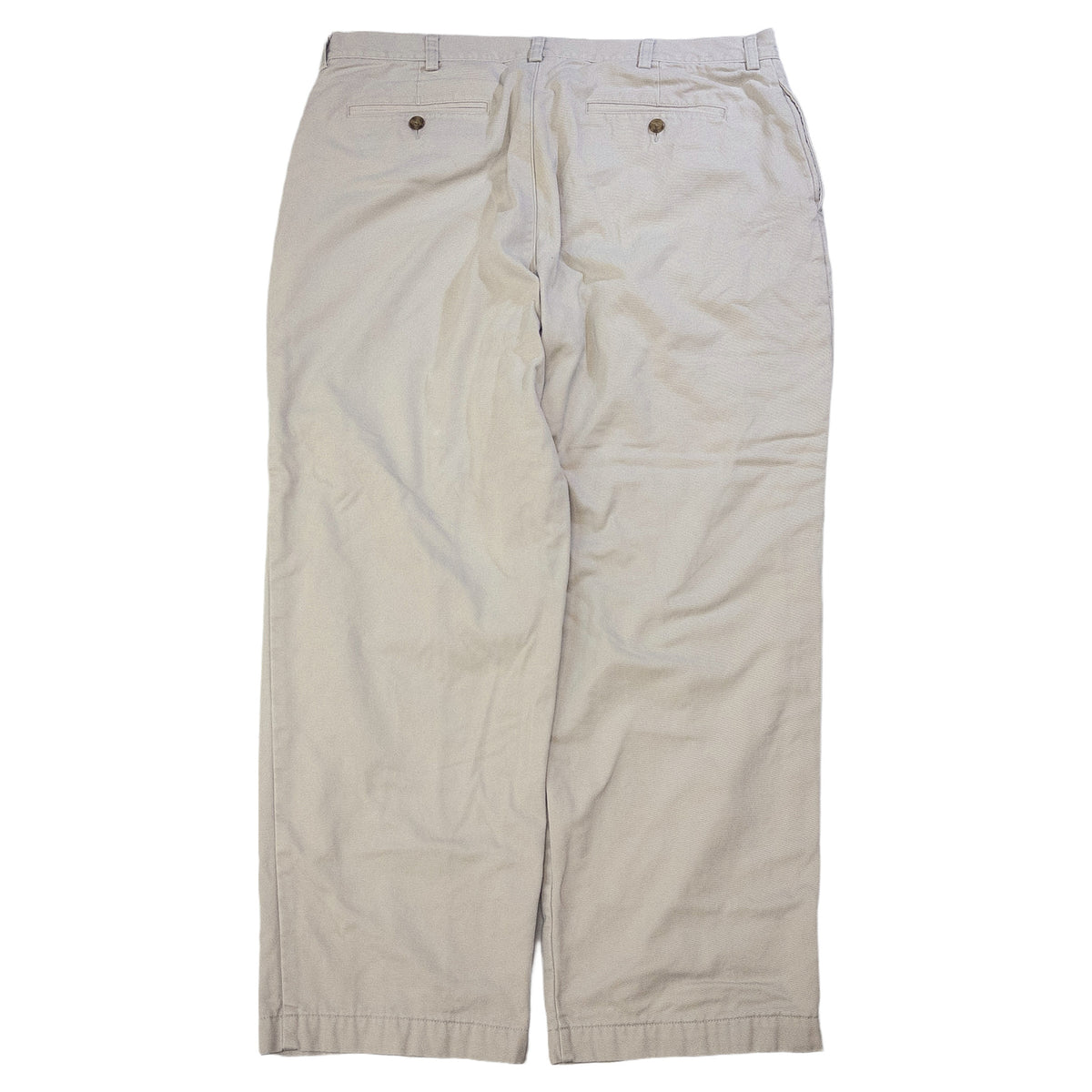 [メンズW37] 90〜00年代 L.L.Bean/エルエルビーン チノパン NATURAL FIT 裏地フランネル ノータック