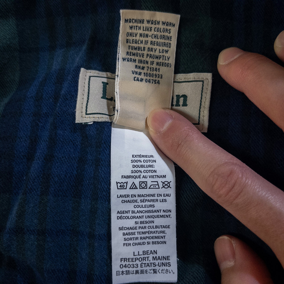 [メンズW37] 90〜00年代 L.L.Bean/エルエルビーン チノパン NATURAL FIT 裏地フランネル ノータック
