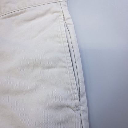 [メンズW37] 90〜00年代 L.L.Bean/エルエルビーン チノパン NATURAL FIT 裏地フランネル ノータック