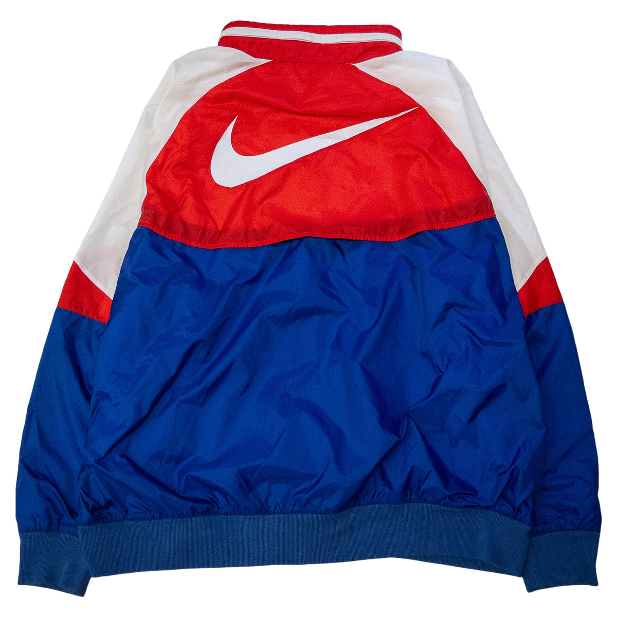 [メンズXXL] 00年代 Nike/ナイキ ナイロンジャケット ウィンドランナー ビッグスウッシュ