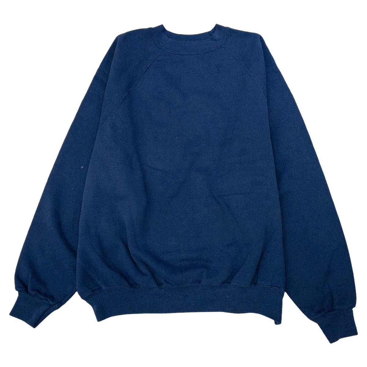 [メンズXXL] 90〜00年代 Hanes/ヘインズ スウェット トレーナー 無地 ラグランスリーブ