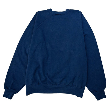 [メンズXXL] 90〜00年代 Hanes/ヘインズ スウェット トレーナー 無地 ラグランスリーブ