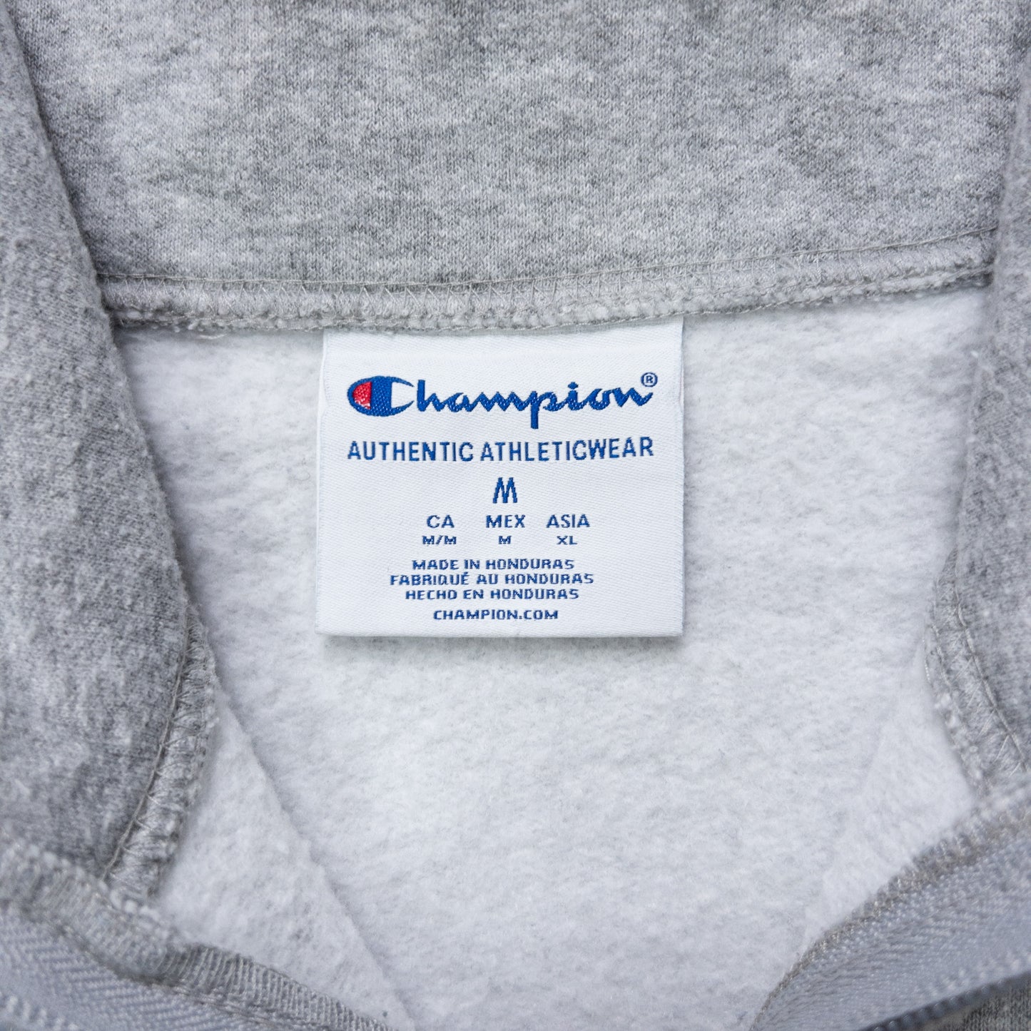 Champion チャンピオン ハーブジップスウェット グレー メンズM