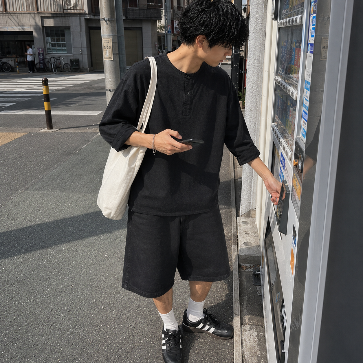 "Deep Black" Dead Stock 70s Soviet Army Sleeping Shirts