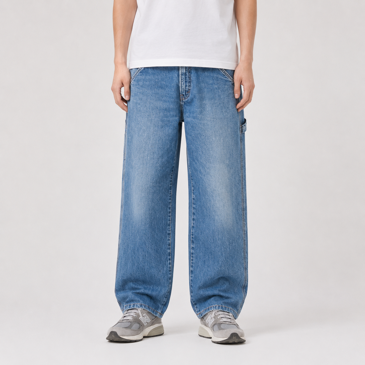 ペインターデニムパンツ
