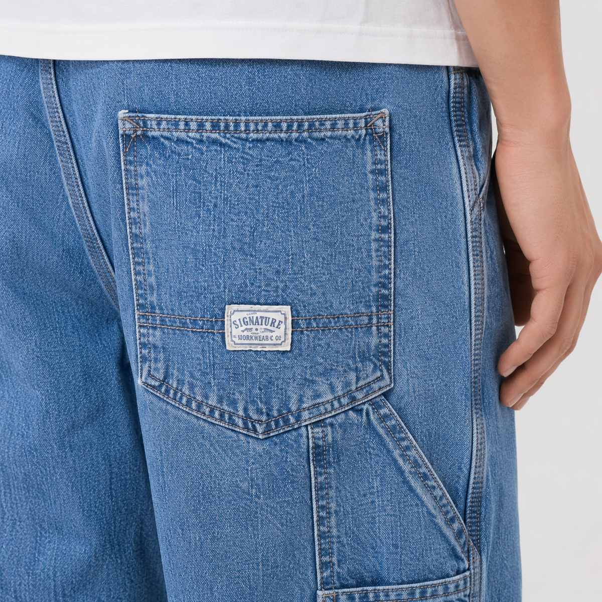 ペインターデニムパンツ
