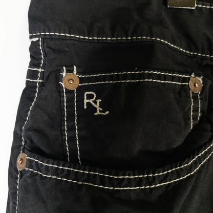[メンズW33] 00年代 Polo Ralph Lauren/ポロラルフローレン チノパン 黒染め