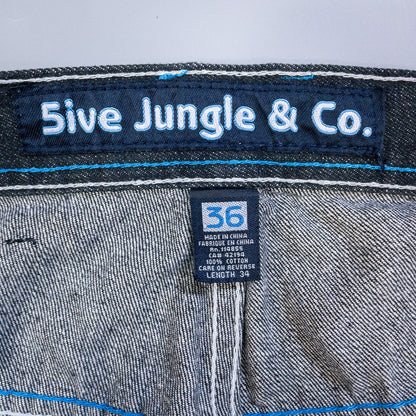 [メンズW35] 00年代 5ive Jungle & Co. デニム ジーンズ ヒップホップ Y2K