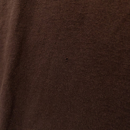 Tシャツ L ブラウン ロゴプリント adidas/アディダス