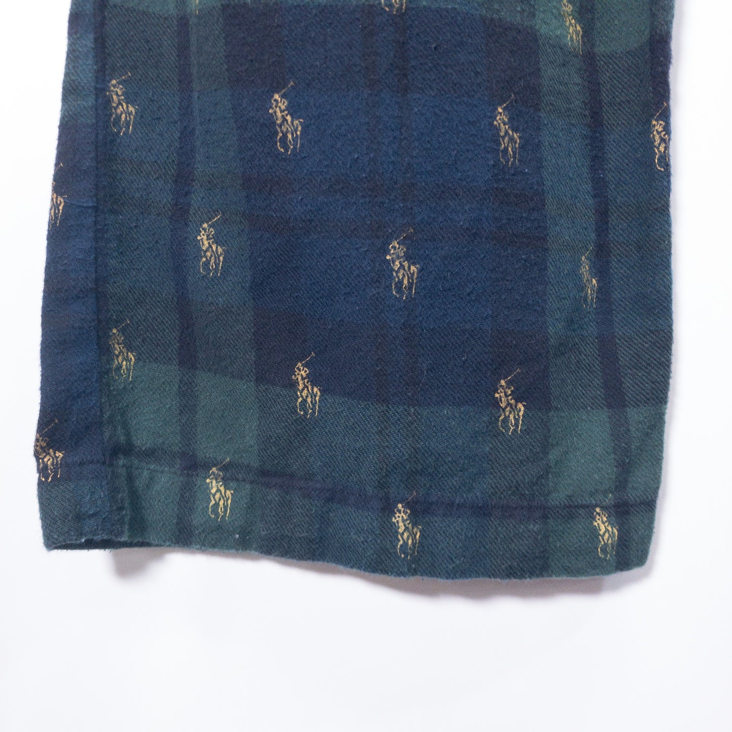 [メンズW31] 00年代 Polo Ralph Lauren/ポロラルフローレン イージーパンツ スリーピングパンツ 総柄 ブラックウォッチ
